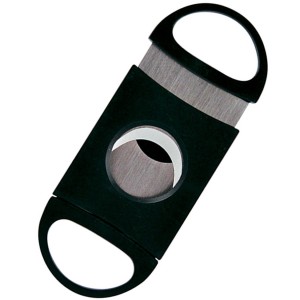 Double cutter with stop - black