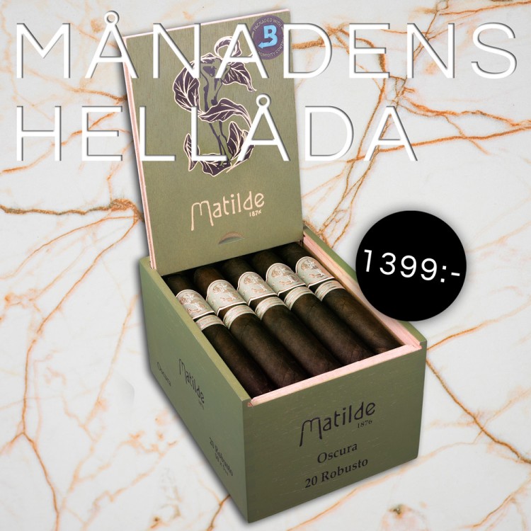 Box of the month - Matilde Oscura Robusto 20p