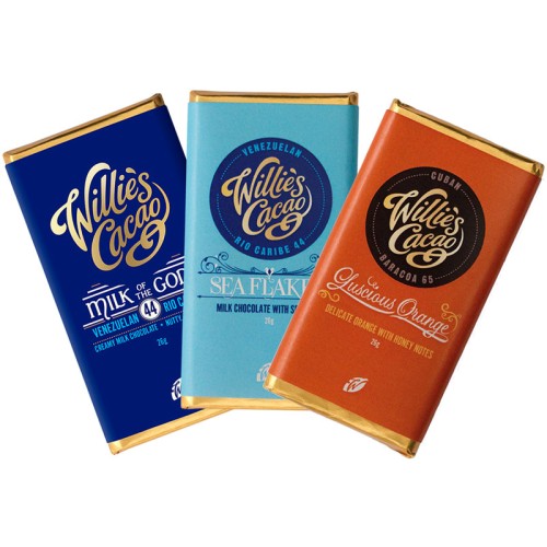 Willies Cacao - Mini 3-pack - 3 x 26g